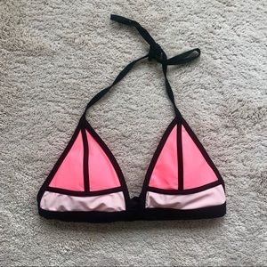 Triangle bikini top